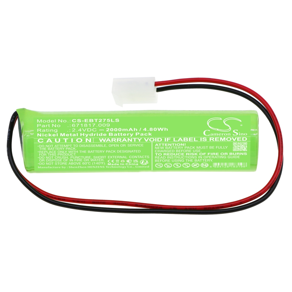 Sostituzione della batteria compatibile per Elubat 671817.009