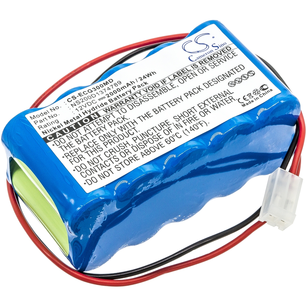 Sostituzione della batteria compatibile per Cardipia NS200D1374789