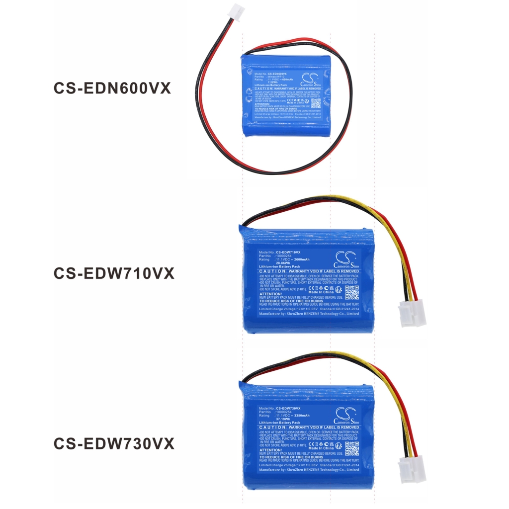 Batteria per Casa Intelligente Ecovacs CS-EDW710VX