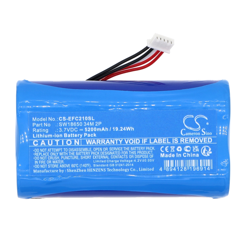 Batterie Sostituisce SW18650 34M 2P