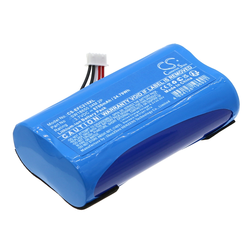 Batterie Sostituisce SW18650 34M 2P