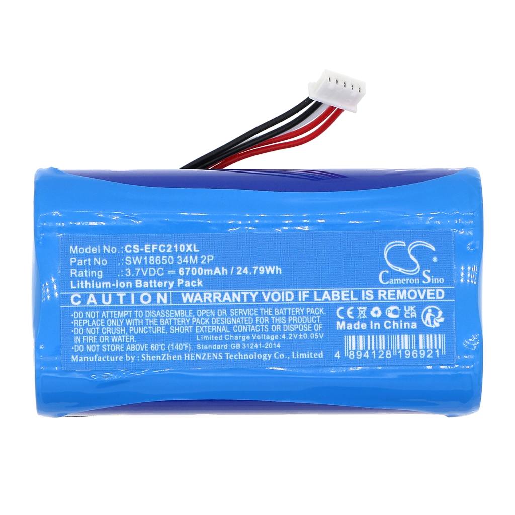 Battery Replaces SW18650 34M 2P