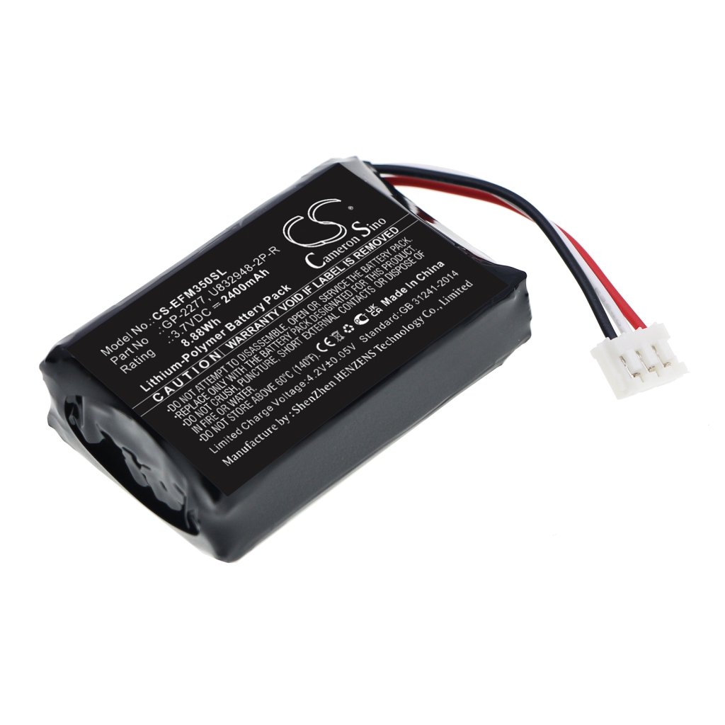 Batterie Sostituisce U832948-2P-R