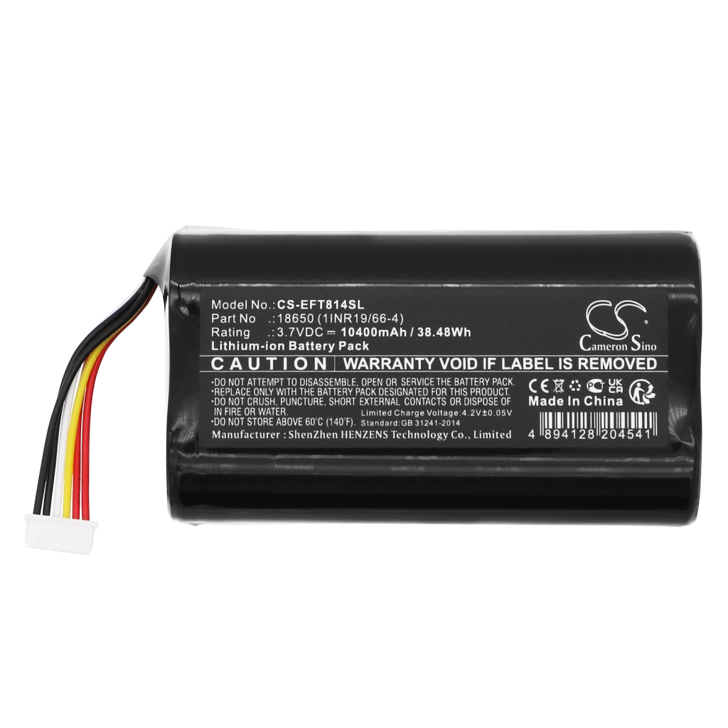 Sostituzione della batteria compatibile per Eufy 18650 (1INR19/66-4)