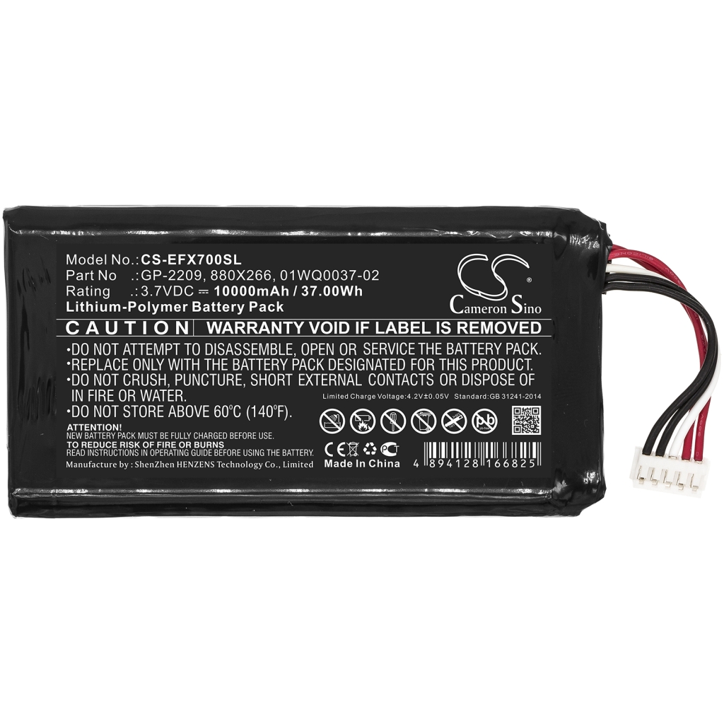 Batterie Sostituisce 880X266