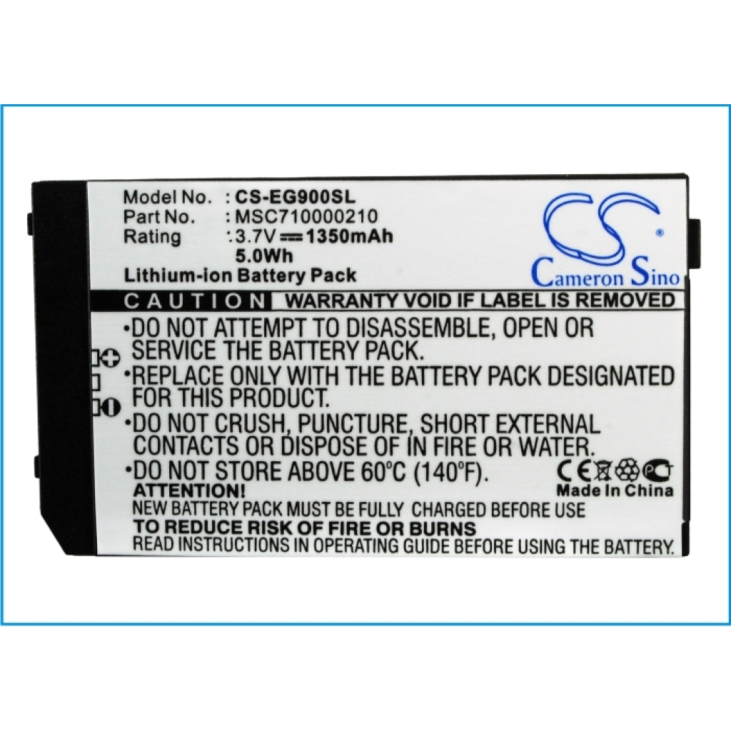 Batterie Sostituisce MSC710000210