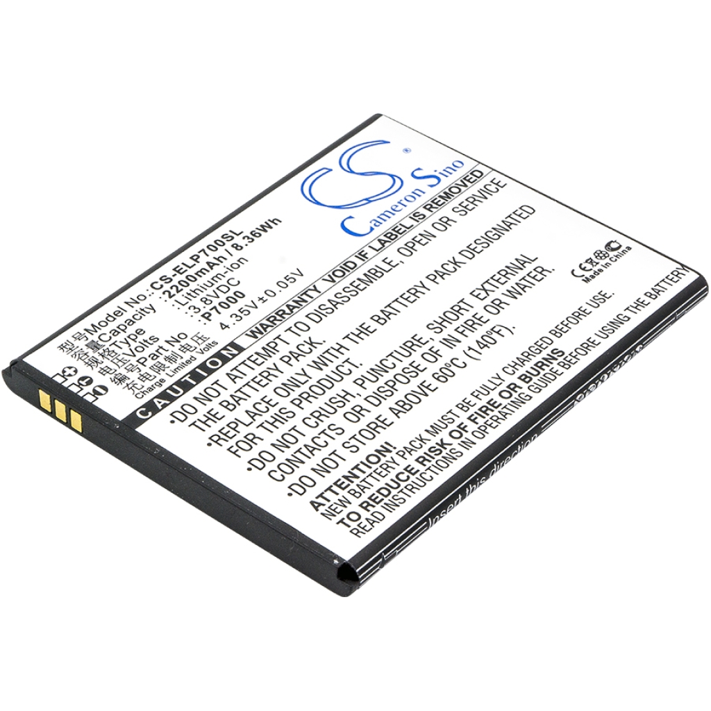 Compatible battery replacement for Elephone P7000