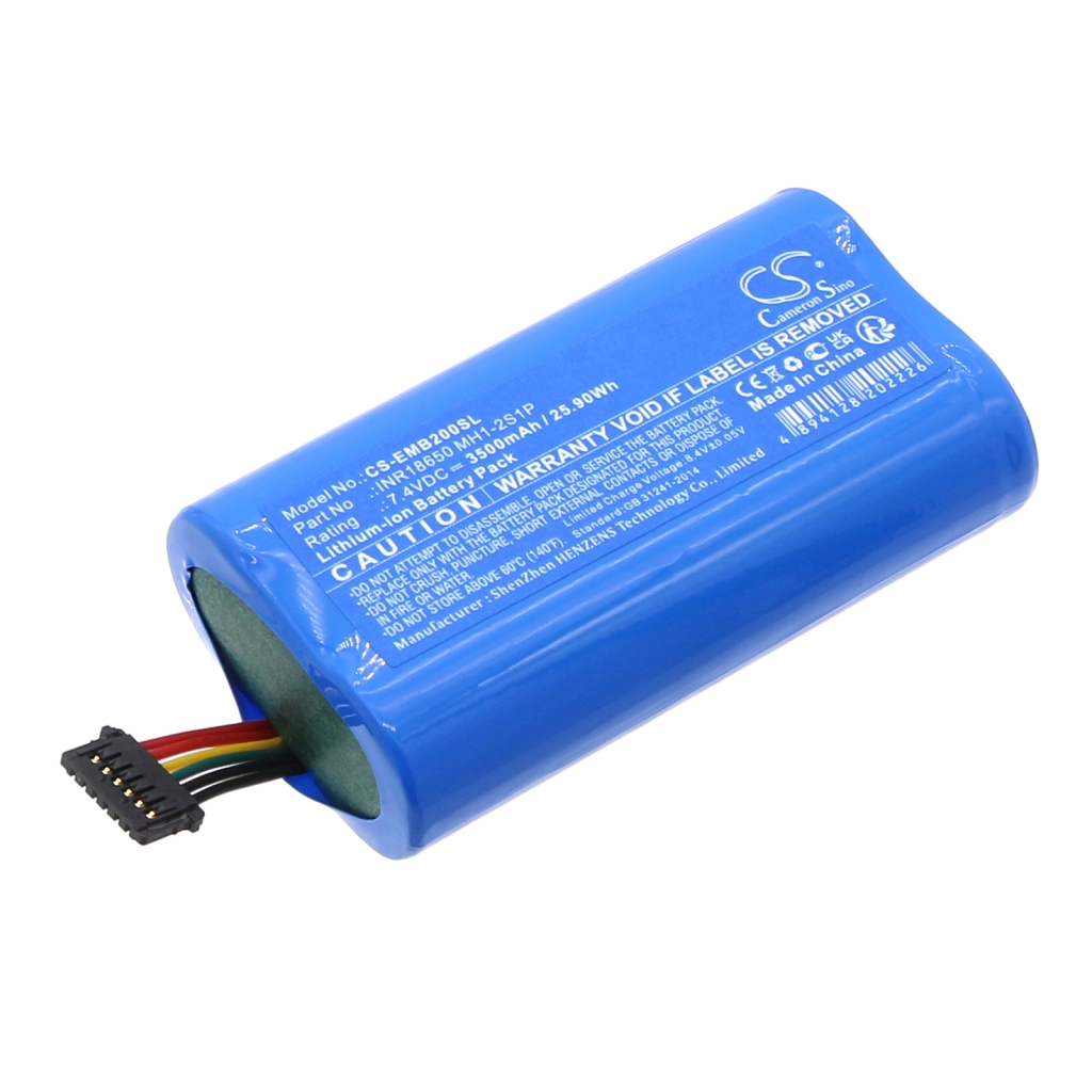 Batterie Sostituisce INR18650 MH1-2S1P