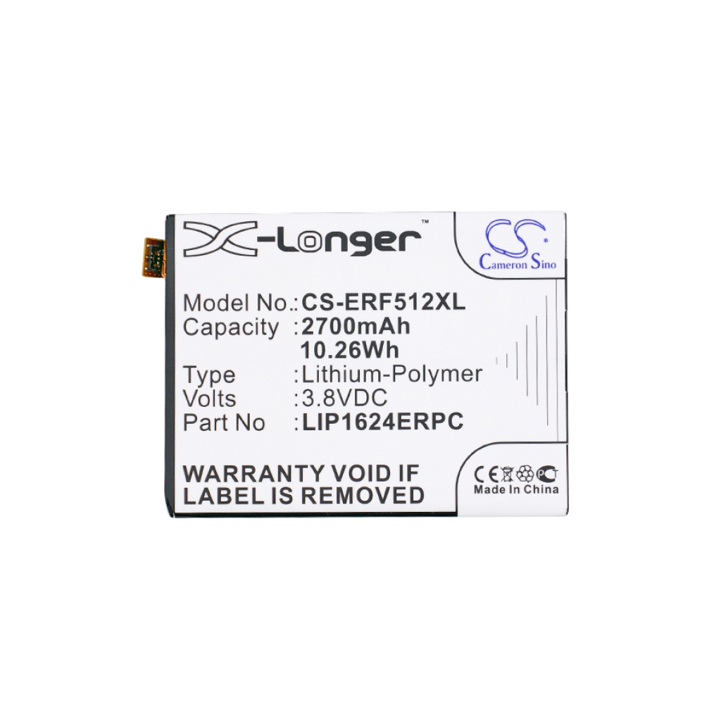 Sostituzione della batteria compatibile per Sony Ericsson 1300-3513,LIS1624ERPC