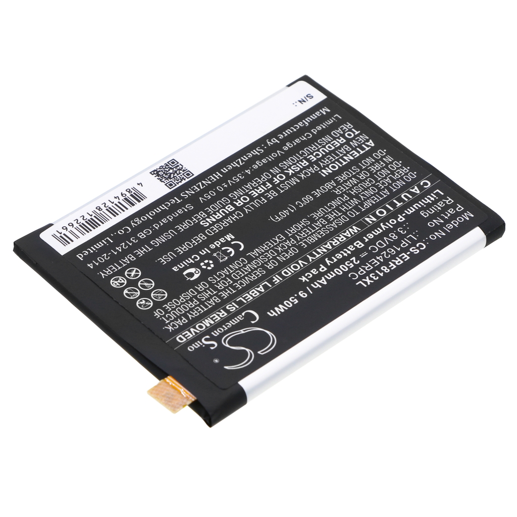 Batteria del telefono cellulare Sony CS-ERF813XL