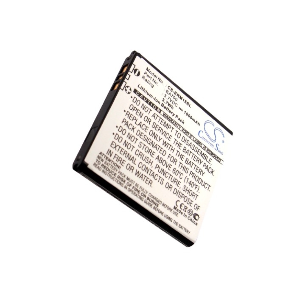 Sostituzione della batteria compatibile per Sony Ericsson BA700