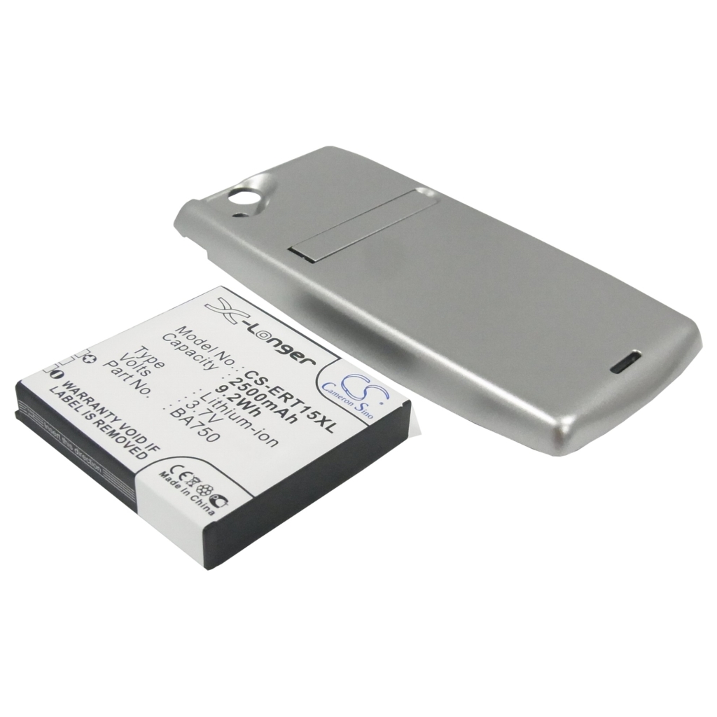 Sostituzione della batteria compatibile per Sony Ericsson BA750