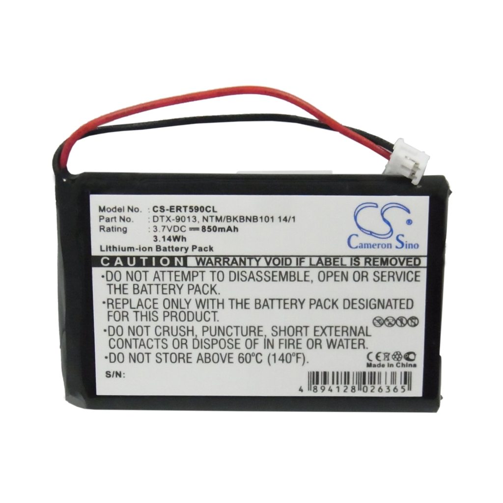 Batterie Sostituisce NTM/BKBNB10114/1