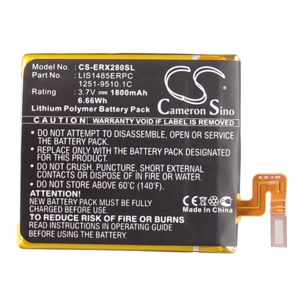 Batteria del telefono cellulare Sony Ericsson acro HD (CS-ERX280SL)