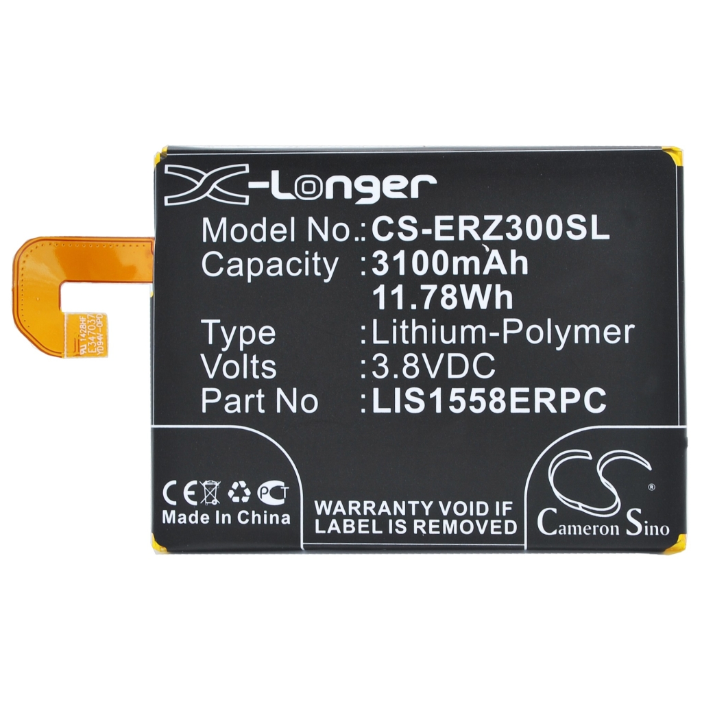 Batteria del telefono cellulare Sony Ericsson Pegasus (CS-ERZ300SL)