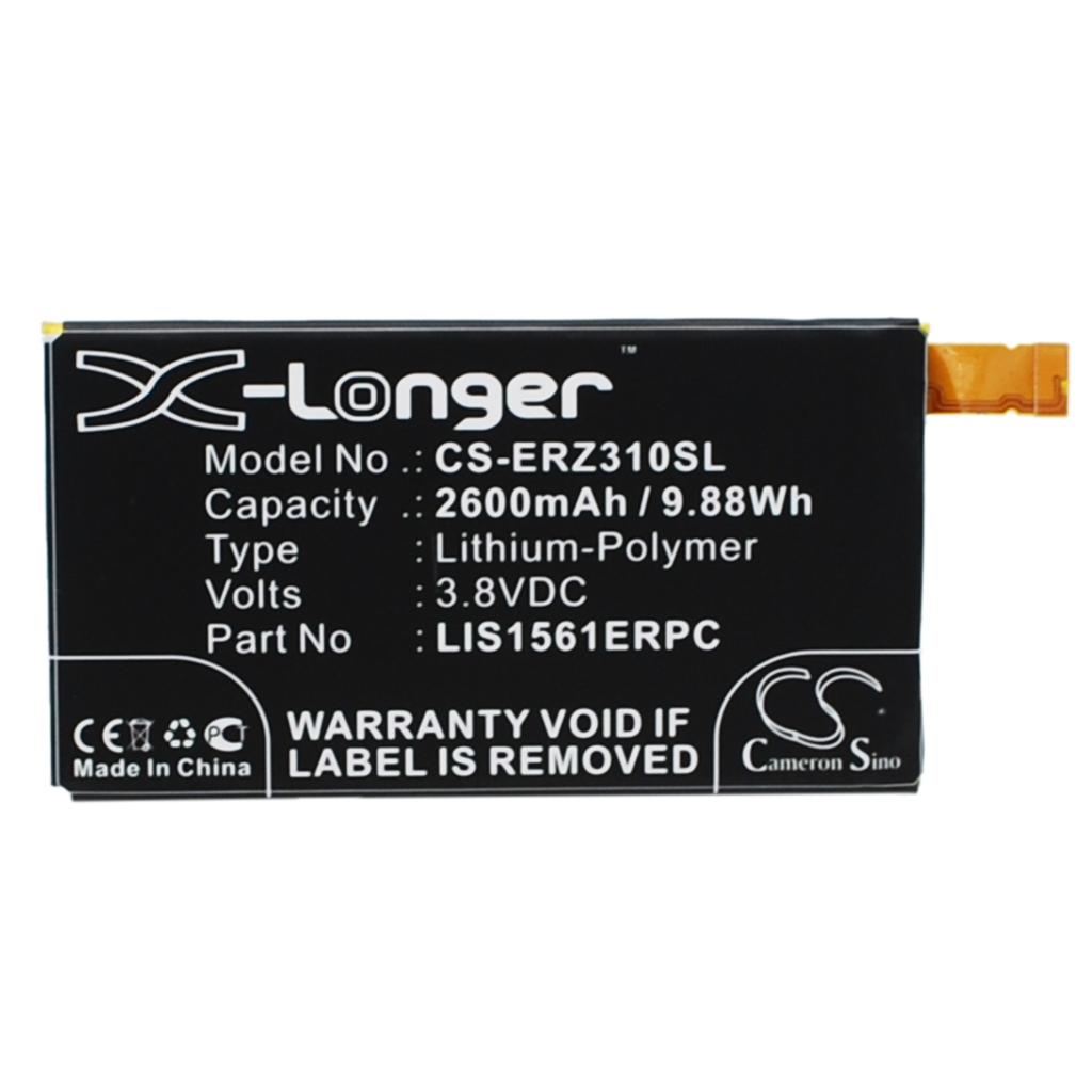 Sostituzione della batteria compatibile per Sony Ericsson LIS1561ERPC