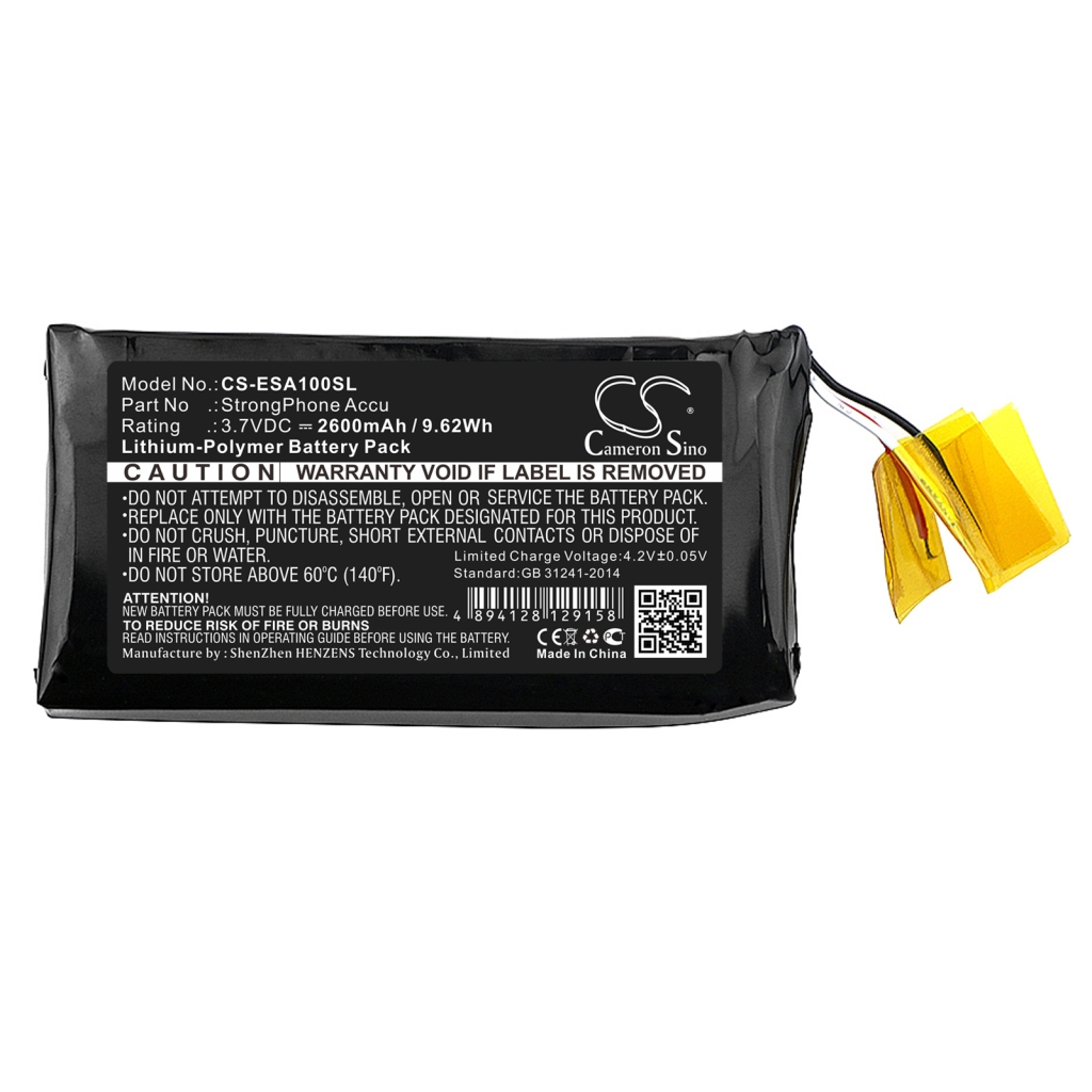 Batterie Sostituisce StrongPhone Accu