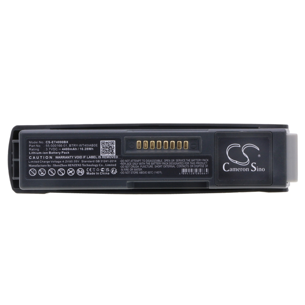 Codice a barre, batteria dello scanner Zebra WT41N0