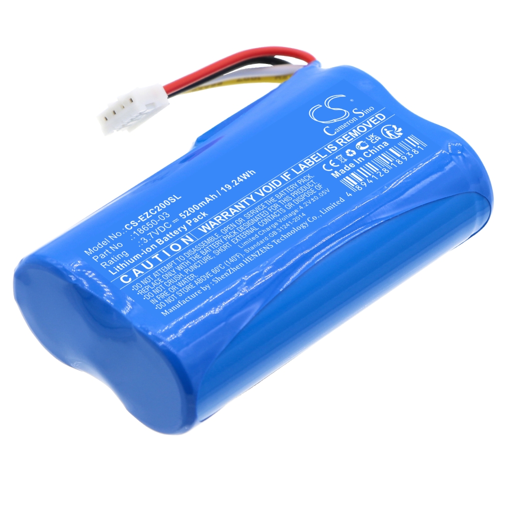 Sostituzione della batteria compatibile per Ezviz 18650-03