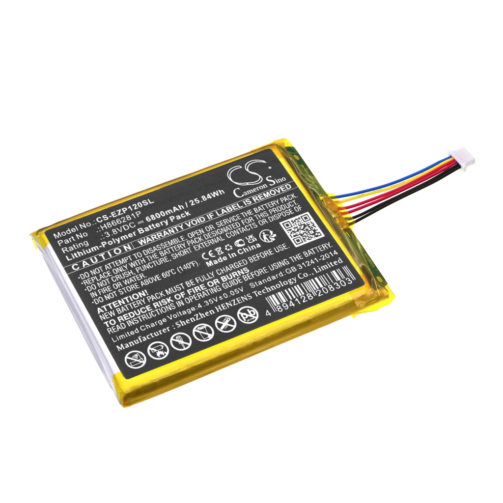 Sostituzione della batteria compatibile per Ezviz H866281P