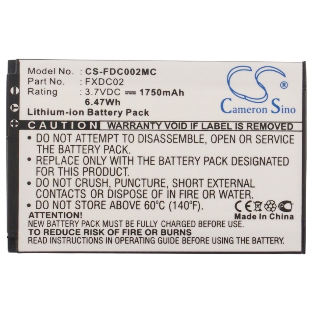 Batterie Sostituisce FXDC02