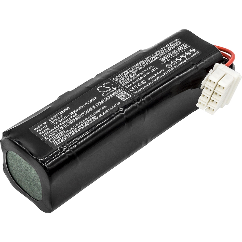 Sostituzione della batteria compatibile per Fukuda 510114040,BTE-002