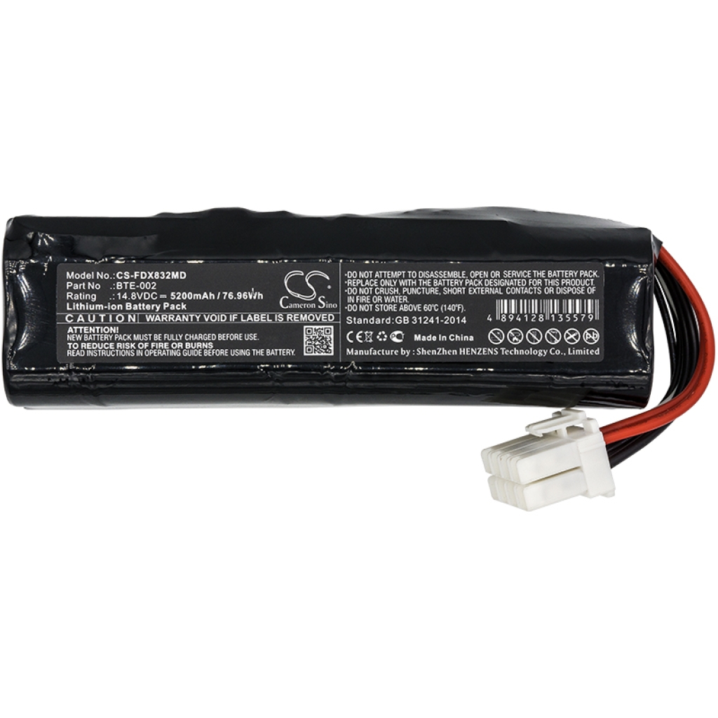 Sostituzione della batteria compatibile per Fukuda 510114040,BTE-002