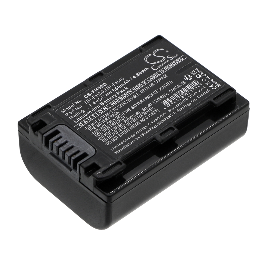 Batteria della fotocamera Sony DCR-SR40E