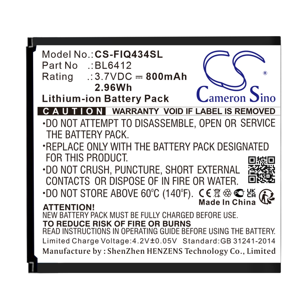 Battery Replaces BL6412