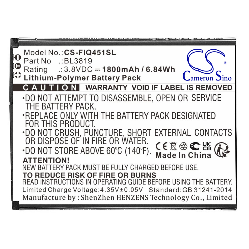 Battery Replaces BL3819