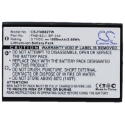 CS-FNB82TW<br />Batteries for   replaces battery FNB-82LI