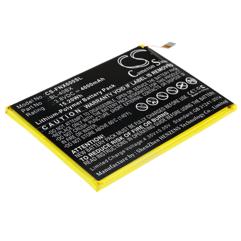 Batteria del telefono cellulare Infinix X600 (CS-FNX600SL)