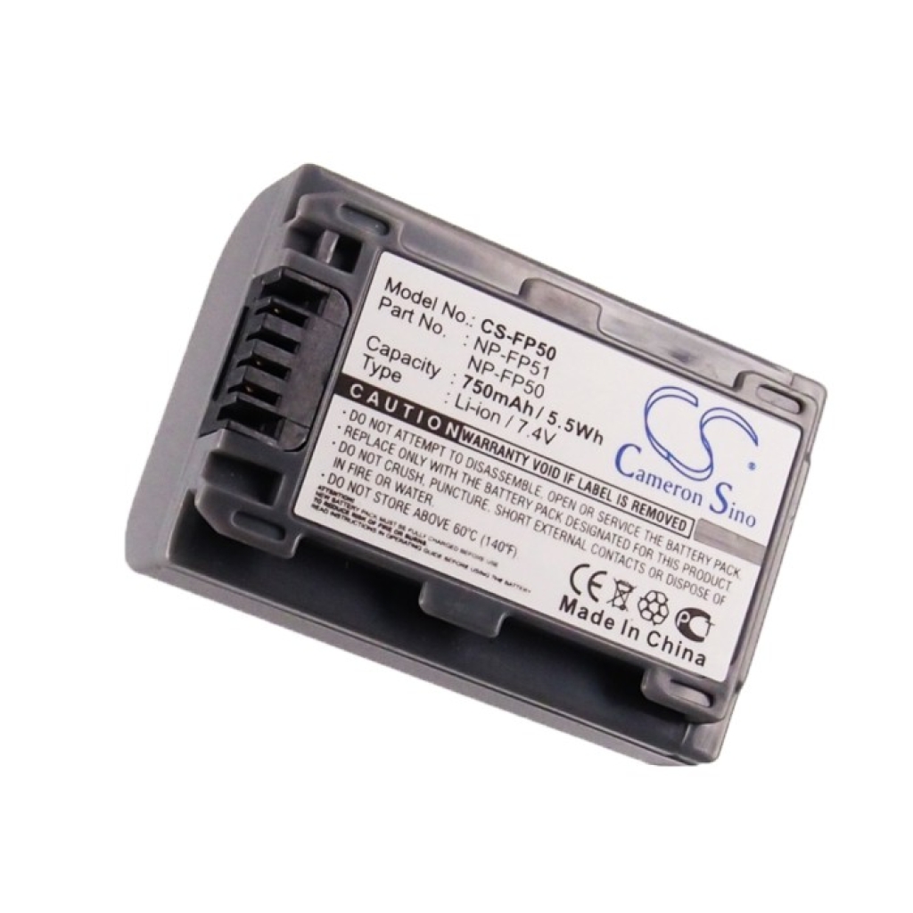 Batteria della fotocamera Sony DCR-SR40E