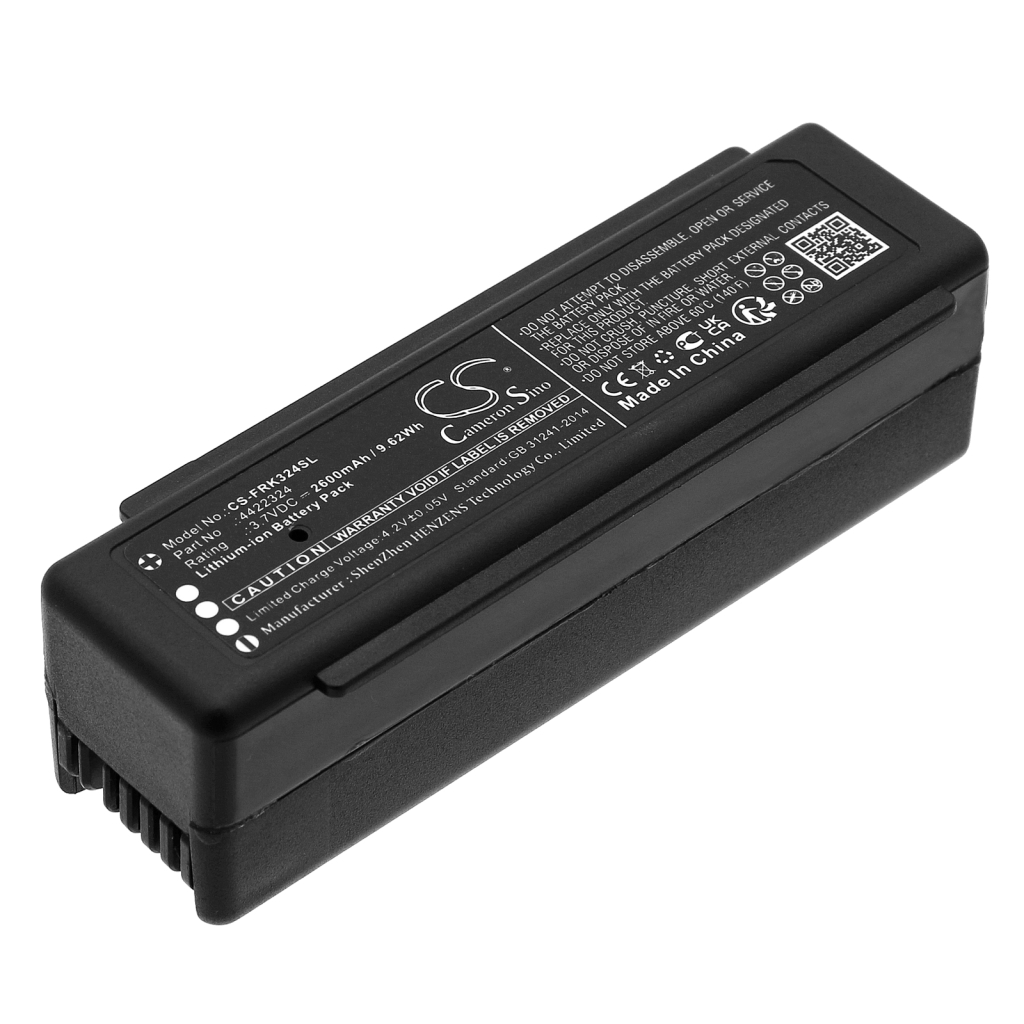 Batteria per elettroutensili Fluke Raytek Raynger 3i Plus (CS-FRK324SL)