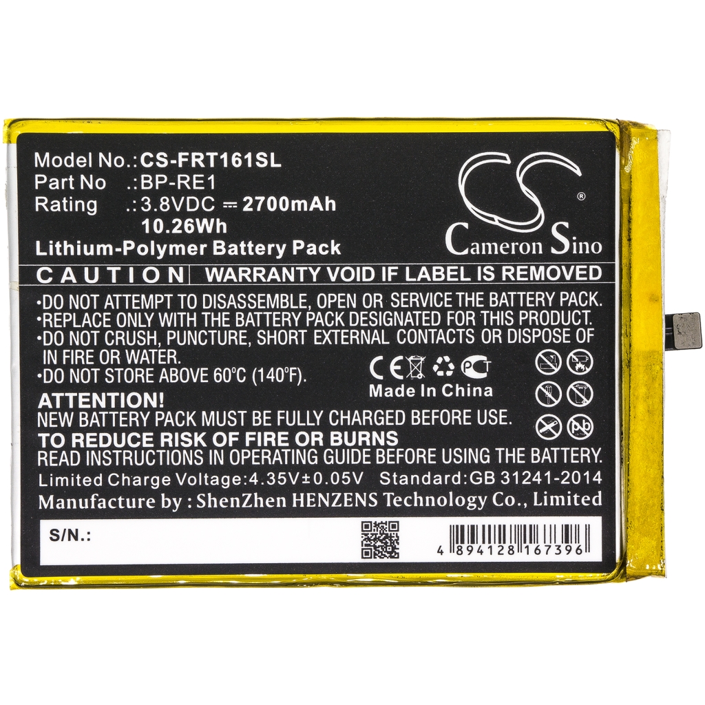 Batteria del telefono cellulare Freetel CS-FRT161SL