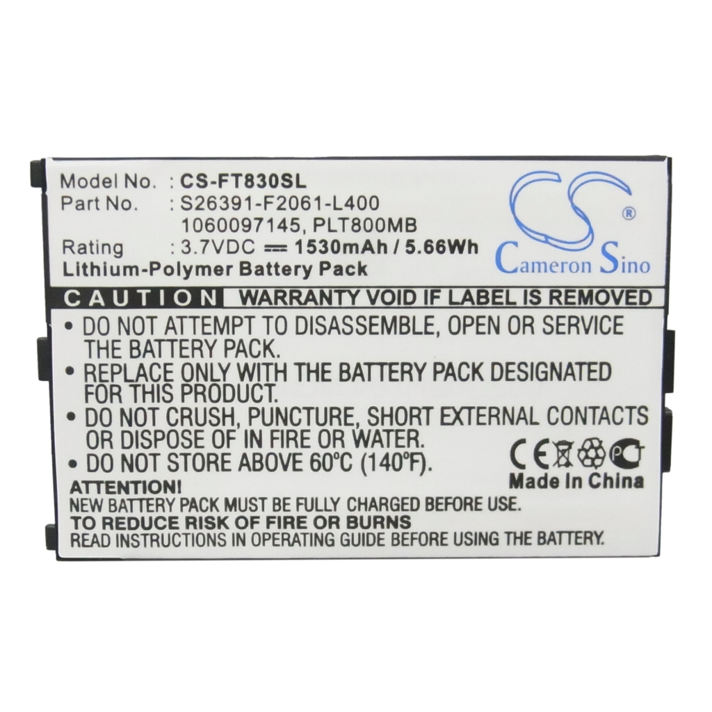 Batteria del telefono cellulare Fujitsu CS-FT830SL