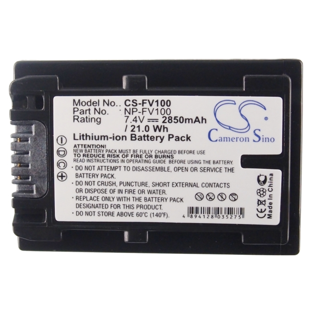 Batteria della fotocamera Sony DCR-SR68E