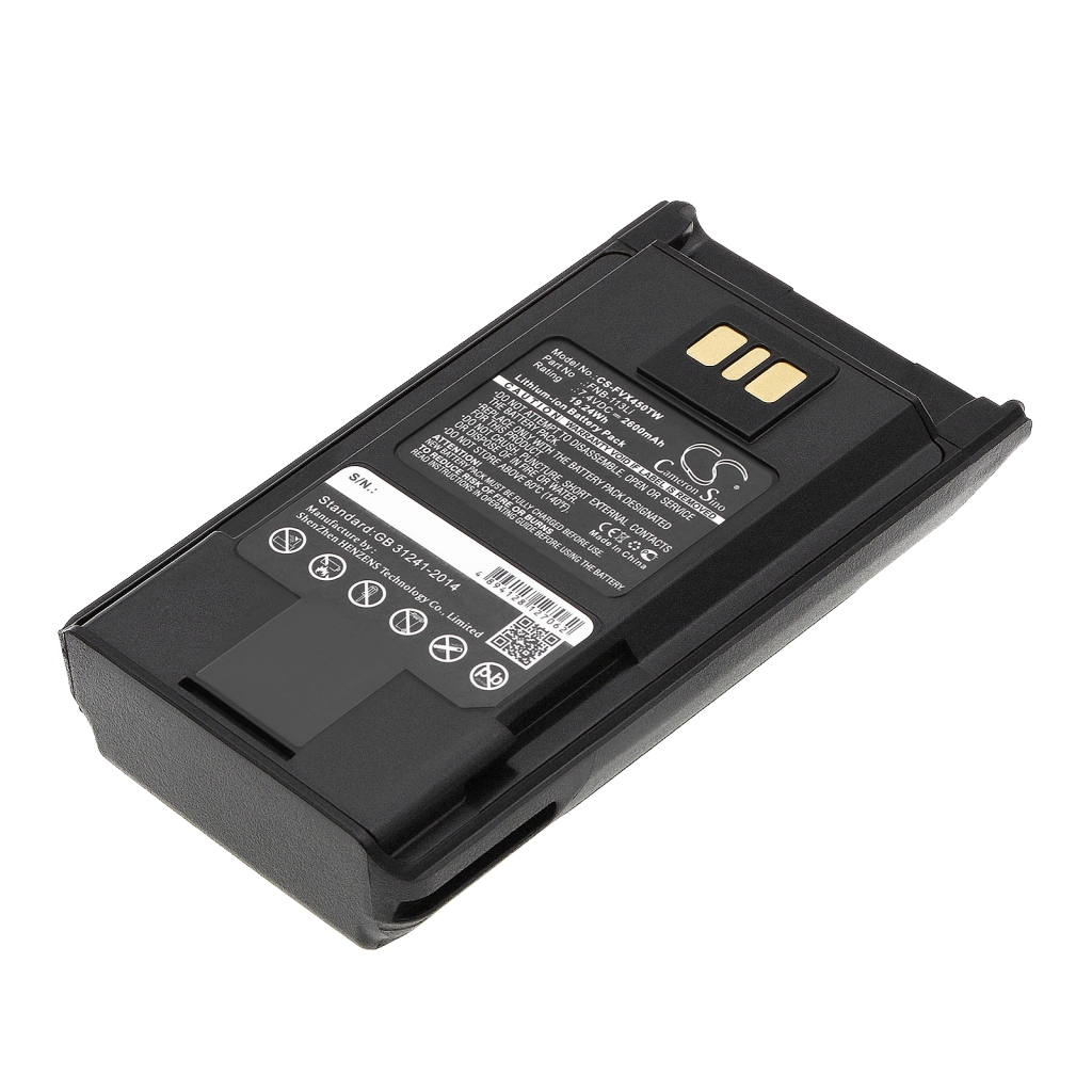 Battery Replaces FNB-V133Li