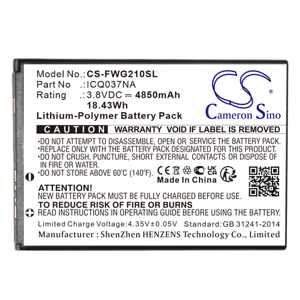 Batterie Sostituisce ICQ037NA