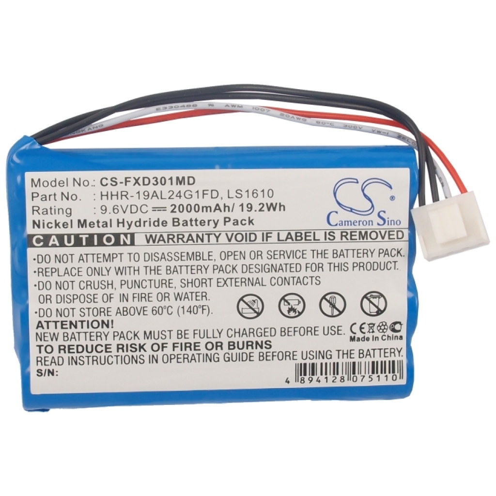 Sostituzione della batteria compatibile per Fukuda HHR-19AL24G1FD,LS1610