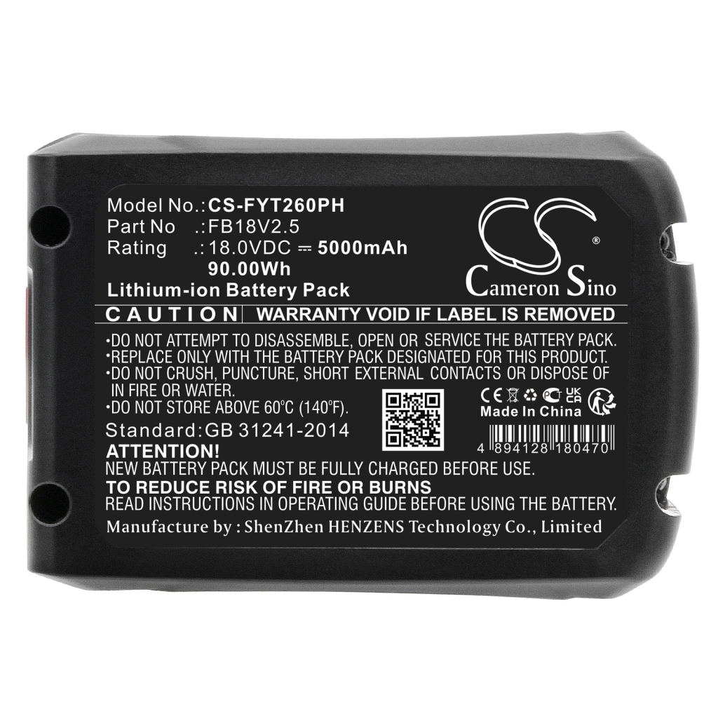 Batterie Sostituisce FB18V2.5