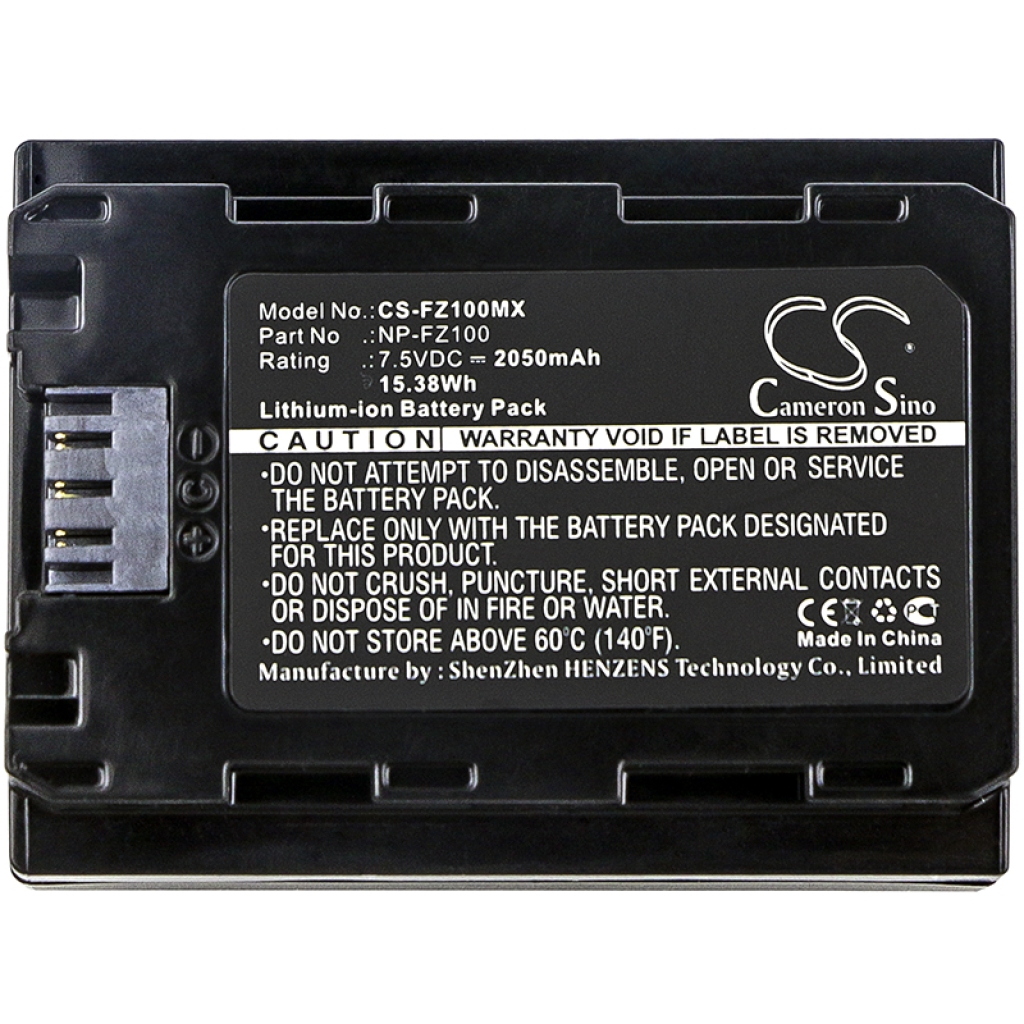 Battery Replaces CS-FZ100MX