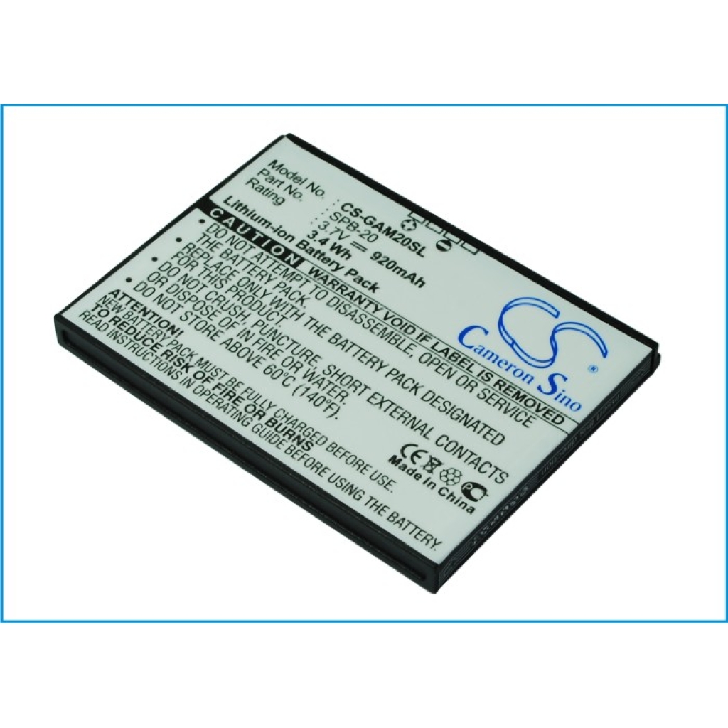 Batterie Sostituisce 361-00039-20_07G016793450