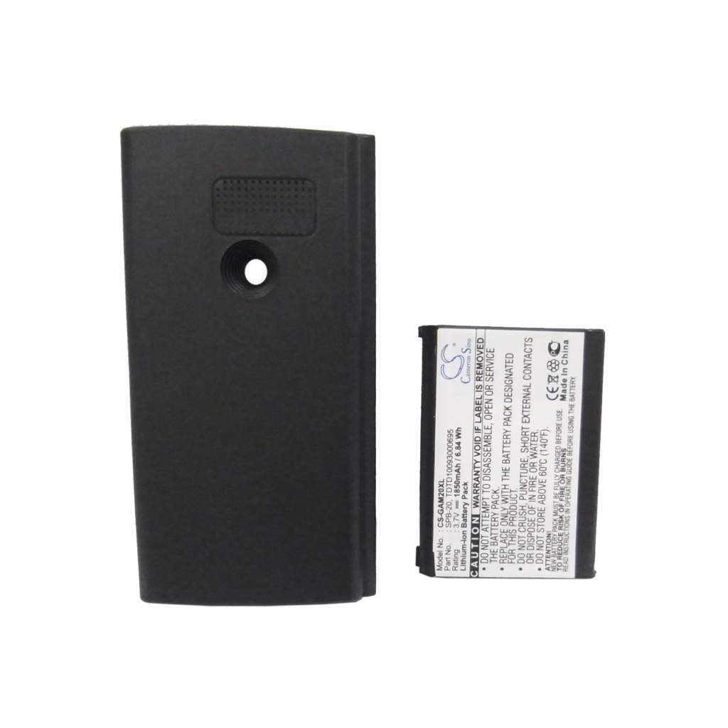 Batteria del telefono cellulare Garmin-Asus nuvifone M20