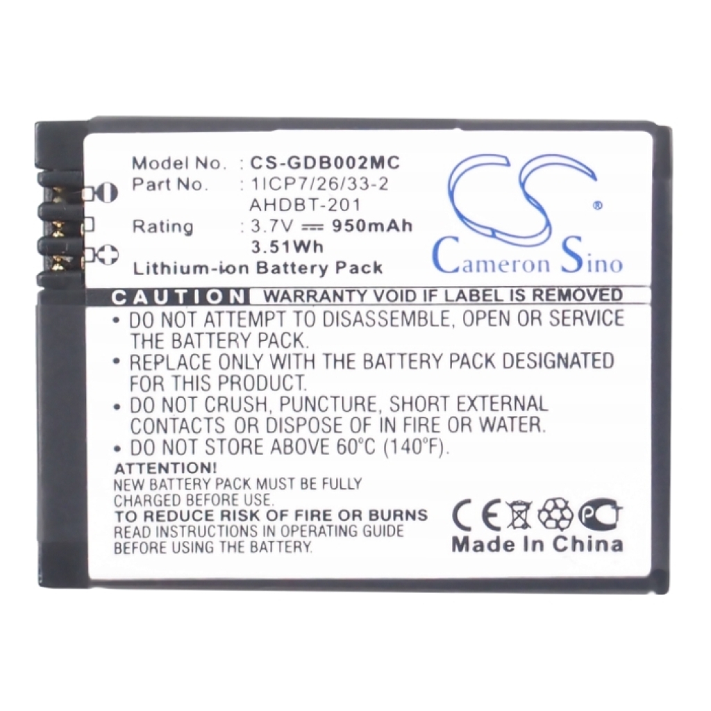 Battery Replaces 601-00724-00A