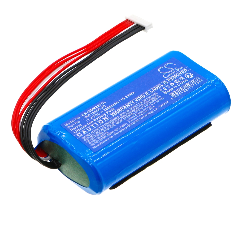 Batterie Batteria altoparlanti CS-GDM257CL