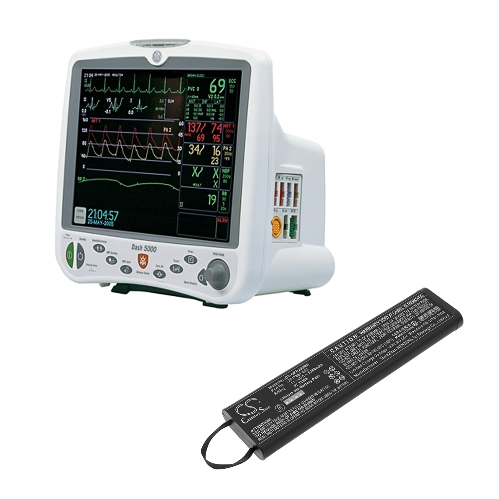 Batteria medica GE Moniteur Dash 3000 (CS-GEB200MD)