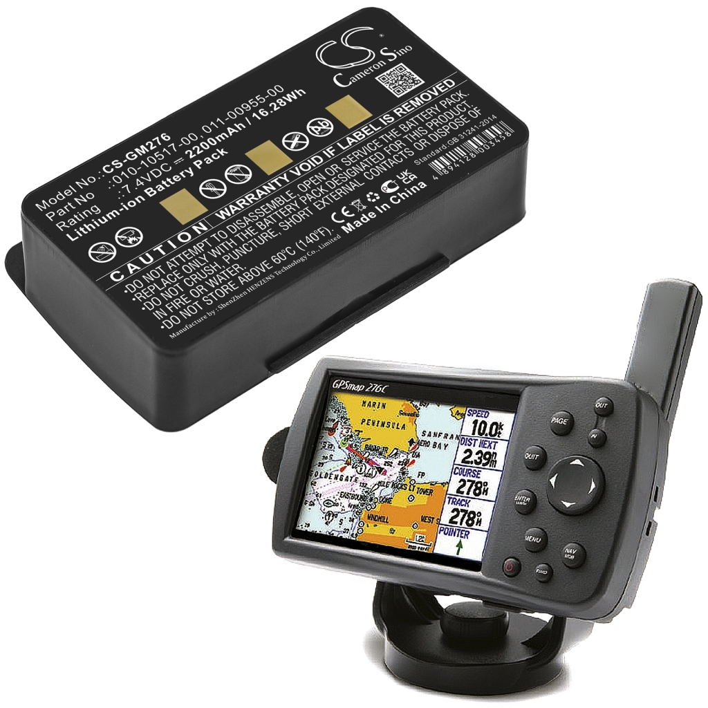 Batteria GPS, navigatore Garmin GPSMAP 276c