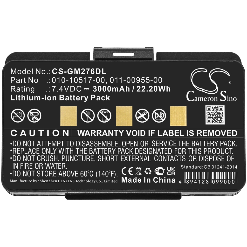 GPS, Navigator Battery Garmin CS-GM276DL