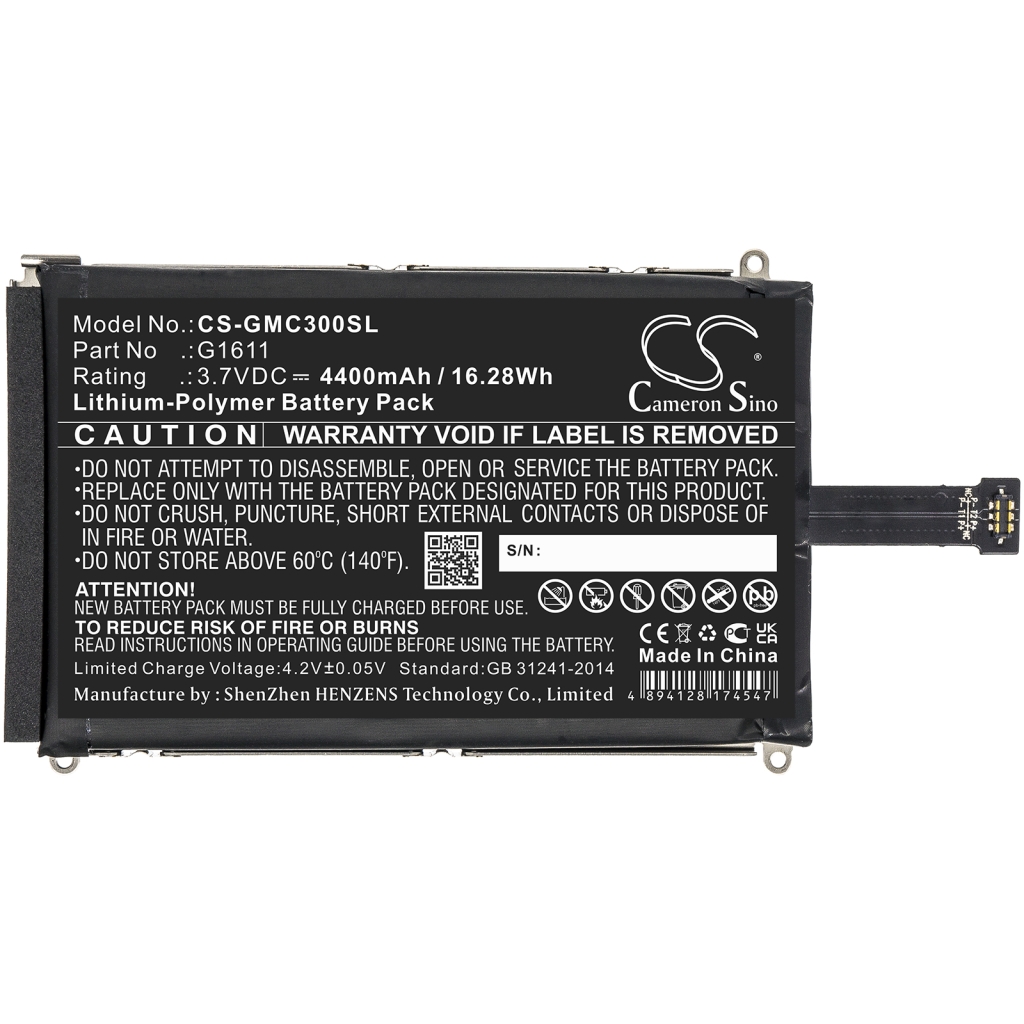 Battery Replaces G1611